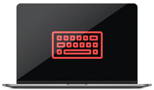 Macbook Pro 13.3" A1502 замена клавиатуры с корпусом
