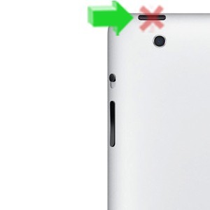 iPad Mini augšējā šleifa maiņa.